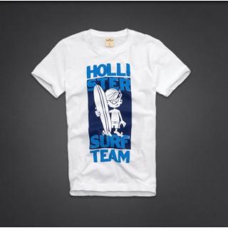 T-shirt Hollister Homme en Blanc